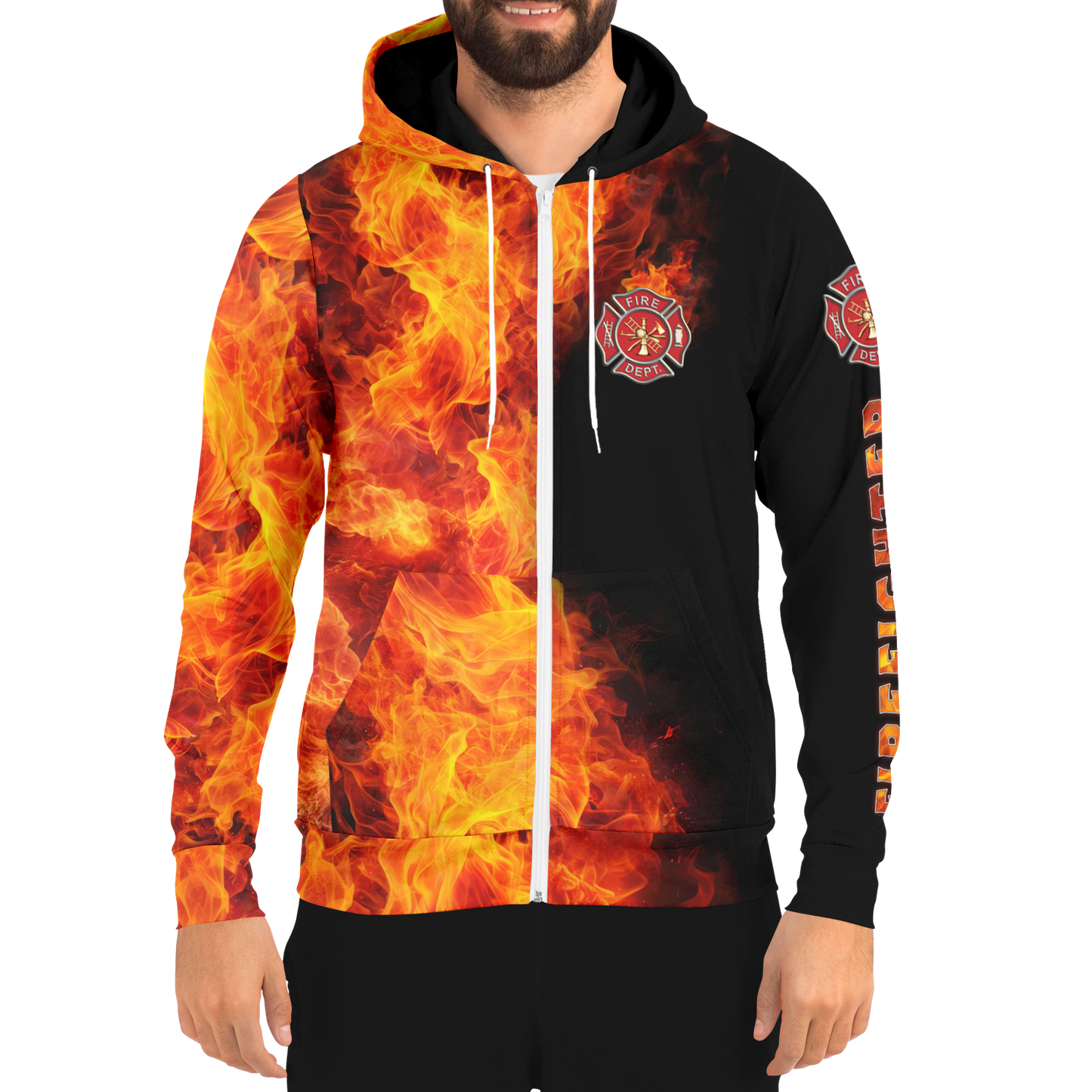 Into the Fire - Athletic Hoodie