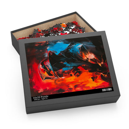 Into the Blaze - 500 Pieces Jigsaw Puzzle