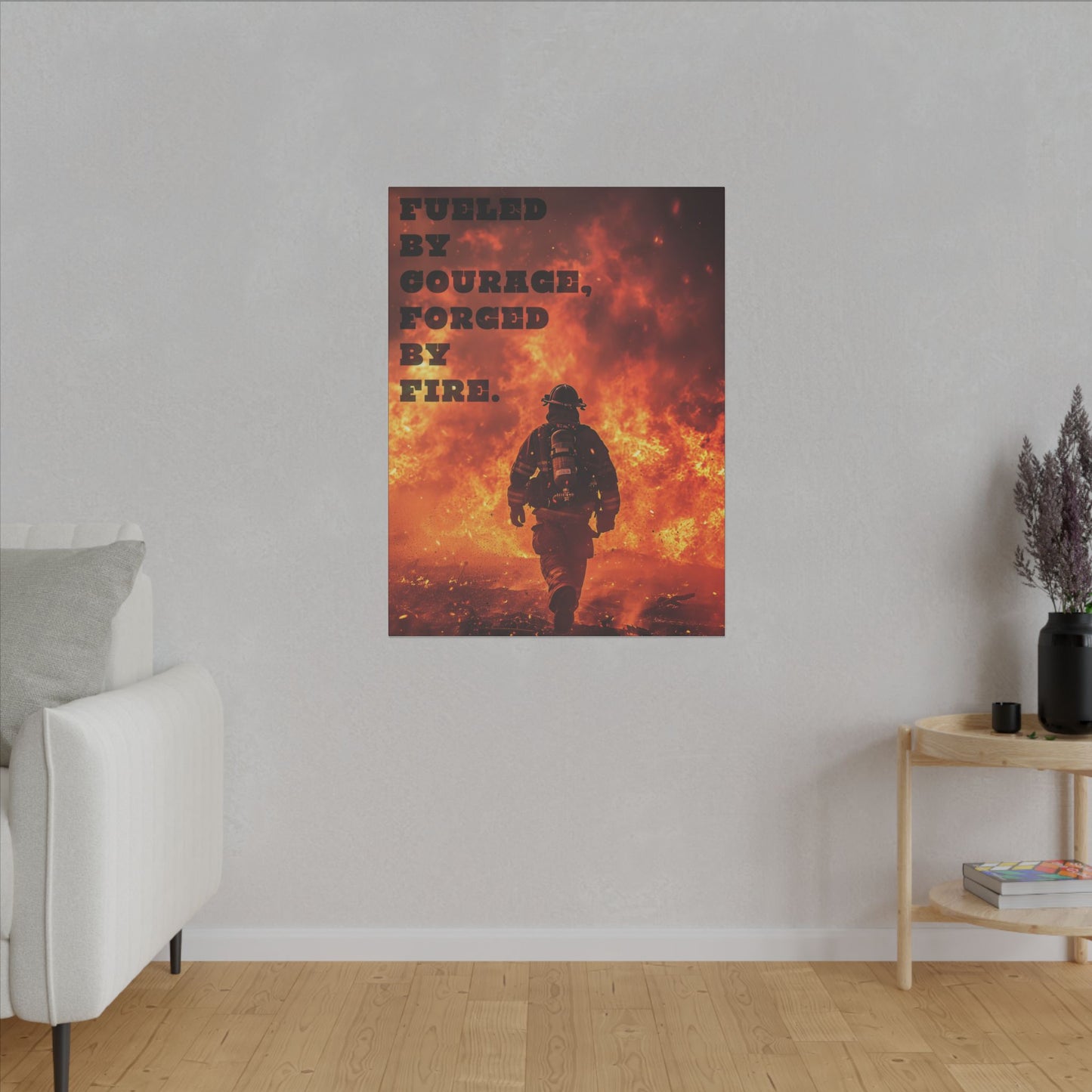 Forged by Fire - Stretched Canvas