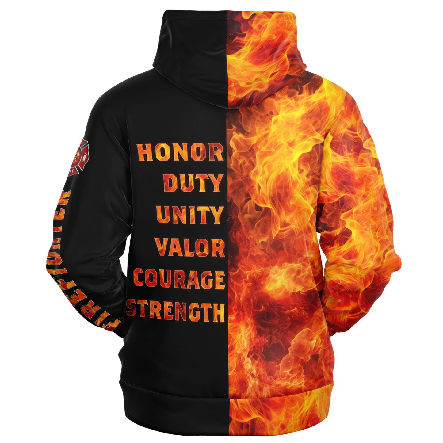 Into the Fire - Athletic Hoodie