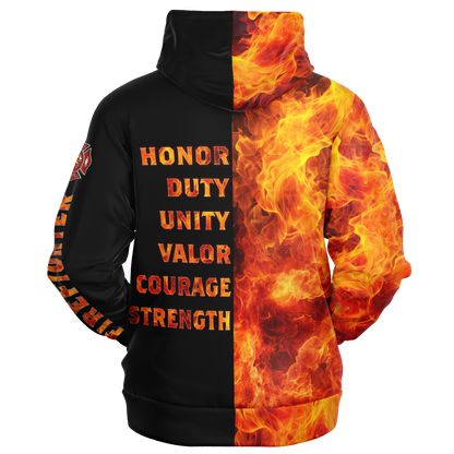 Into the Fire - Athletic Hoodie