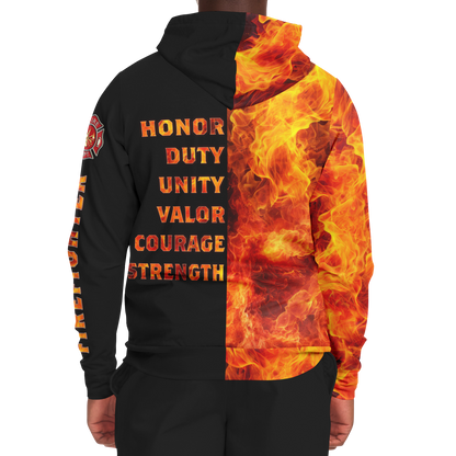 Into the Fire - Athletic Hoodie