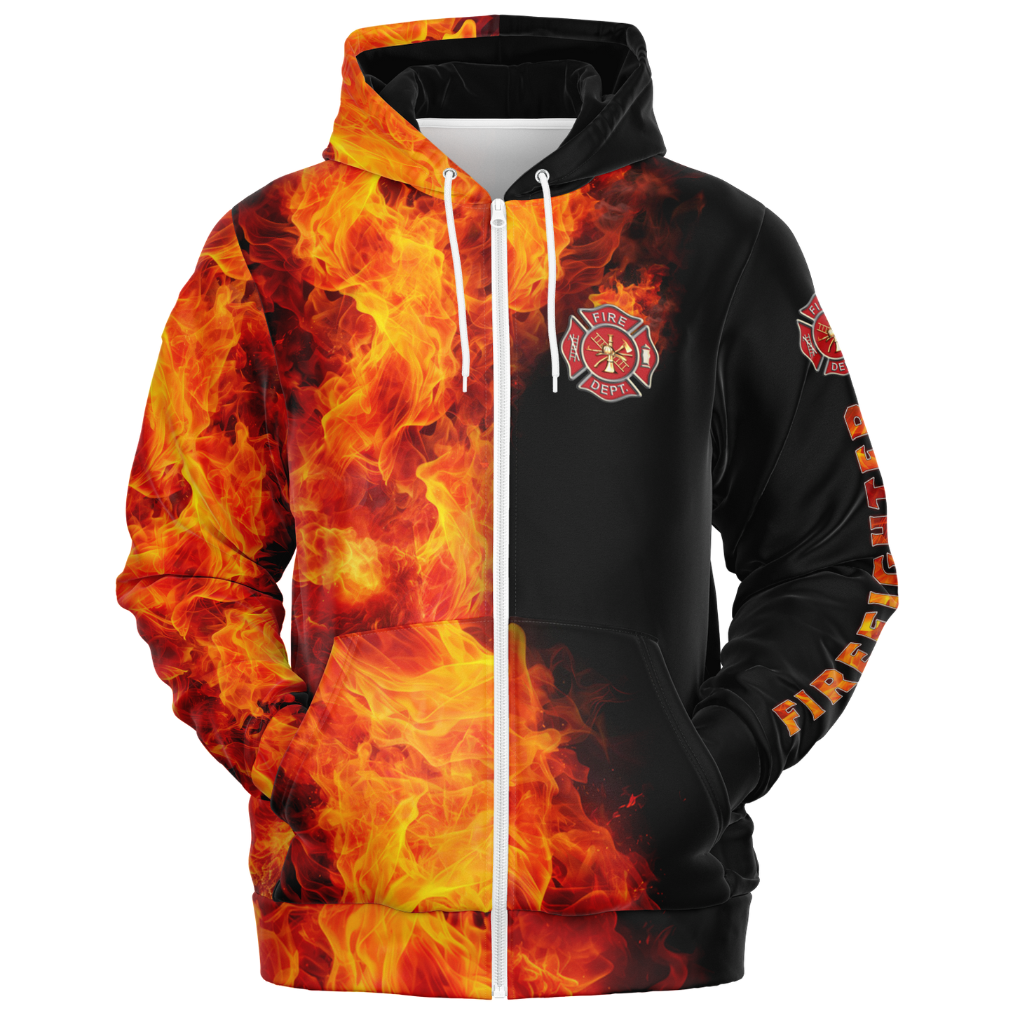 Into the Fire - Athletic Hoodie