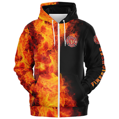 Into the Fire - Athletic Hoodie